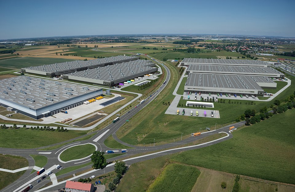Magazyn GLP koło Wrocławia