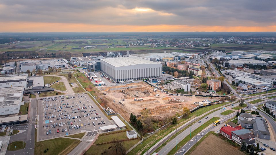 Kompleks logistyczno-magazynowy Grupy Maspex w Tychach