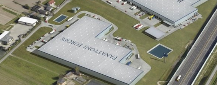 Hala realizowana przez ANTCZAK Constuction dla Panattoni